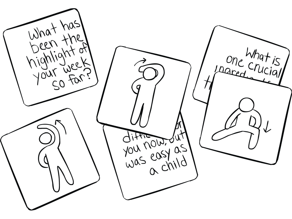 Illustration of We Connect Cards