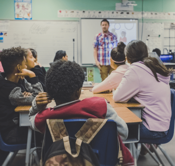 Bored students in classroom needing short breaks