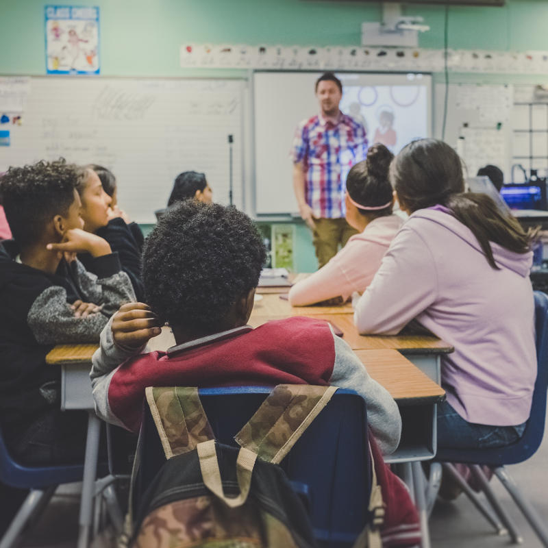 Bored students in classroom needing short breaks