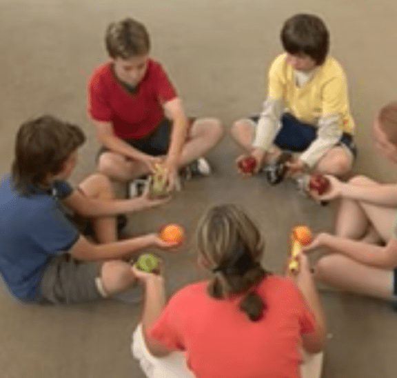 Passing Game is an ideal small group problem-solving activity