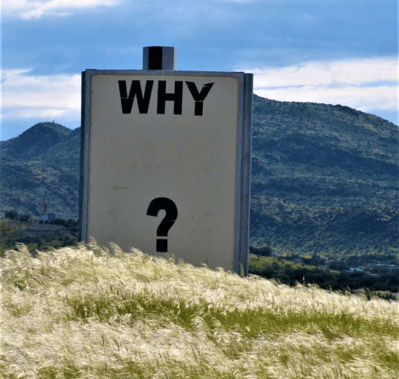 Why debrief sign in mountains. Credit Ken Treloar